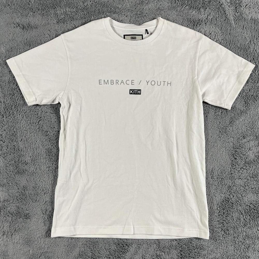 Kith Embrace Youth Logo Tee Mens Small Shirt Japanese Rare